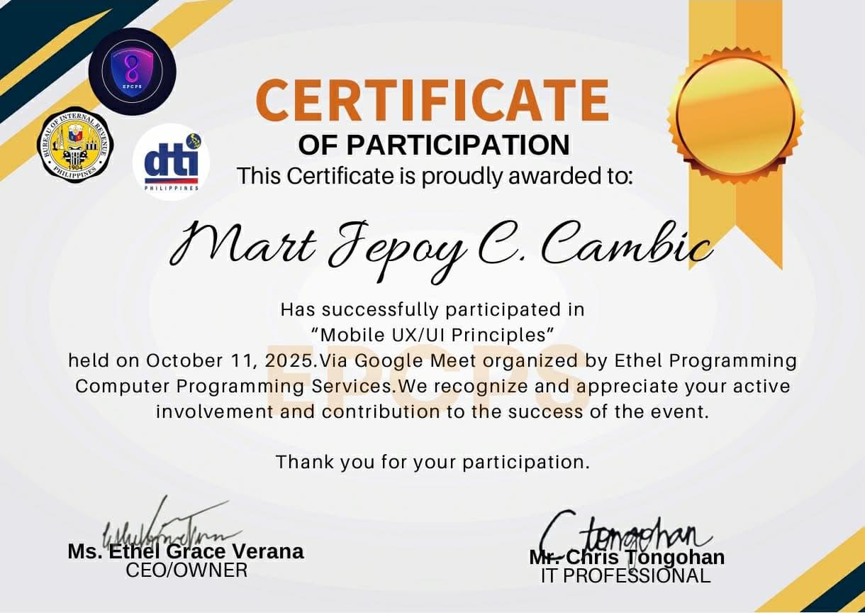 Mobile UX/UI Principles